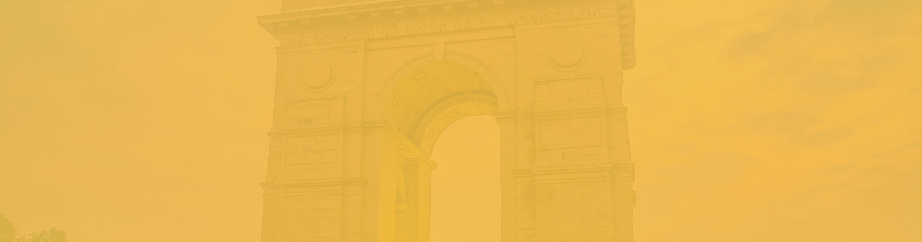 New Delhi cityscape showing modern architecture and urban landscape